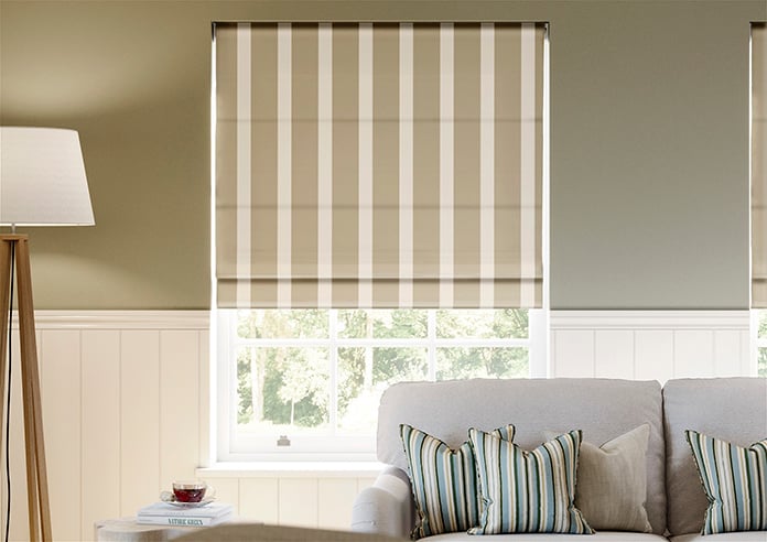 The British Stripe Co. Henry, Chilterns No.1 - Twist&Fit Roman Blind - Image 3